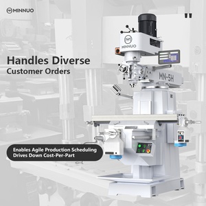 เครื่องจักรหนึ่งชิ้นเครื่องกัดหลายร้อยชิ้นส่วนคู่มือ ISO 9001การผลิตที่ได้รับการรับรอง - Product Image 3