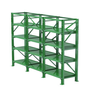 תעשייה כבדה 5-שכבות נירוסטה ומטען ברזל מתלה חדש מדף אחסון בררני עבור מחסנים - Product Image 5