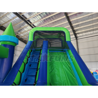 Château gonflable de style nouveau, château gonflable pour fête en plein air avec toboggan, château gonflable pour enfants et adultes