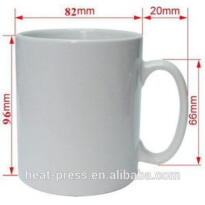 Mug en céramique blanc vierge de qualité supérieure populaire pour la sublimation - Product Image 4