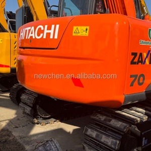 รถขุดขนาดเล็กประสิทธิภาพสูง Hitachi ZX70 7 ตัน สภาพ 95% มือสอง เครื่องยนต์ CE/EPA เกียร์ ปั๊ม ลูกปืน รับประกัน 1 ปี - Product Image 2