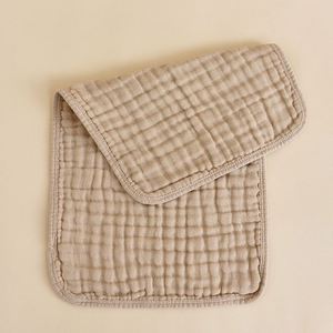 Large 6-Layer <b>Muslin</b> Bibs and Burp <b>Cloths</b> Super Soft 100% Cotton Baby Towels and Washcloths - Product Image 6