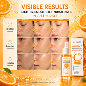 Sérum Visage Éclaircissant et Blanchissant Coréen Vegan et Naturel à la Vitamine C et à l'Acide Hyaluronique OEM ODM 30ml - Product Image 3