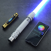 LGT Saber Studio Gundam LED Lightsaber Mainan Film Pedang Bercahaya Tahan Lama Perubahan Warna Tak Terbatas Speaker Isi Ulang GHV4