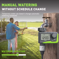Contrôleur d'irrigation automatique intelligent avec minuterie numérique WiFi pour système d'arrosage de jardin, pelouse et agriculture