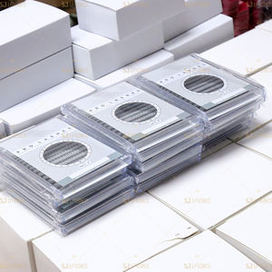 Pestañas de abanico de volumen prefabricadas personalizadas CC Curl 0,07mm Pestañas sintéticas negras naturales Múltiples estilos disponibles al por mayor - Product Image 6