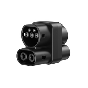 Adattatore EV CCS1 a CCS2 400A AC+DC per <span class=keywords><strong>Auto</strong></span> Europee Tesla Model 3 Y Mercedes-Benz MG ZS BMW IX I3 BYD Fiat Hatchback Kia CUPRA - Product Image 1
