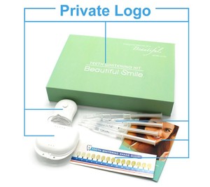 Vente en gros kits de blanchiment des dents 100% huile de noix de coco naturelle tirant avec saveur de menthe poivrée santé sour - Product Image 2