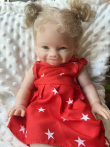 <span class=keywords><strong>Poupée</strong></span> Reborn en silicone de 16 pouces et 40cm pour filles, cadeau réaliste pour enfants - Product Image 2