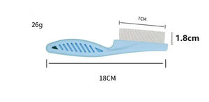 6ピース動物多機能プラスチックネイルクリッパーファイルフリーコーム脱毛ブラシセット犬猫ペットグルーミングツールキット - Product Image 6