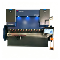 Presse plieuse CNC hydraulique automatique efficace 50 tonnes 2000 mm