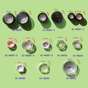 5 גרם מבצע חם עגול קטן עגול פלסטיק מיכלי קוסמטיקה PS חומר רופף אבקה מארז סומק מיכל - Product Image 6