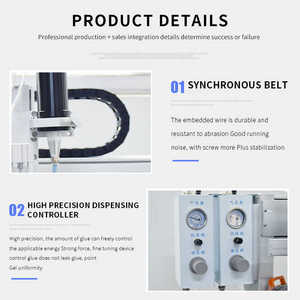 Machine de distribution de colle en silicone à double tête - Product Image 3