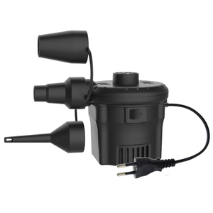 Bomba de Aire Eléctrica Inflable Portátil de 130W con Enchufe Personalizado y 3 Boquillas para Colchones Inflables de Auto - Product Image 1