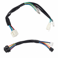 Ensemble de câbles de faisceau de câblage automobile personnalisé avec connecteurs multipolaires pour les capteurs et l'éclairage du système électrique des motos