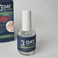 Traitement fortifiant pour ongles à livraison rapide, soin réparateur pour ongles cassants, soin des cuticules, soin longue durée, vernis à ongles, marque privée