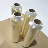 Film alimentaire en PVC, film étirable, film alimentaire en rouleau jumbo, film rétractable 35cm*300m, qualité alimentaire, écologique