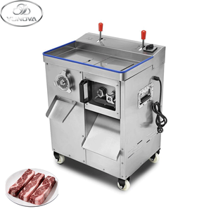 Et Kıyma Makinesi Dilimleyici Saf Bakır Motorlu Çok Fonksiyonlu Dilimleme/Kıyıcı Makine Çıkarılabilir Bıçak Seti Gıda Fabrikası için Otomatik - Product Image 1