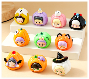 Muñeco de Resina Minimalista de Calabaza Monstruo de Dibujos Animados, Regalo Religioso de Amor para Niños, Suerte, Navidad, Halloween, Venta al por Mayor - Product Image 4