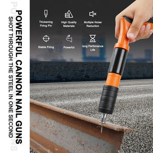 Mini <span class=keywords><strong>Clavadora</strong></span> Neumática Silenciosa con Escape Integrado para Instalación de Soportes de Aire Acondicionado, Acero Inoxidable, Capacidad para 100 Clavos - Product Image 5