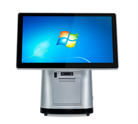 Terminal de point de vente tactile capacitif tout-en-un au prix d'usine |   Windows/Android |   Écran simple/double en option |