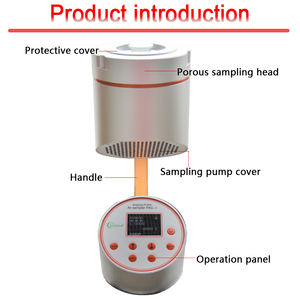 100L/MIN Mikro biologischer Luft proben ehmer Hochvolumiger Luft proben ehmer - Product Image 2