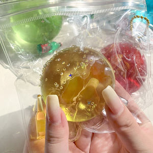 Jouets anti-stress fantaisie très demandés : Boules de soda artisanales à presser, boules de maltose extensibles pour enfants - Product Image 4