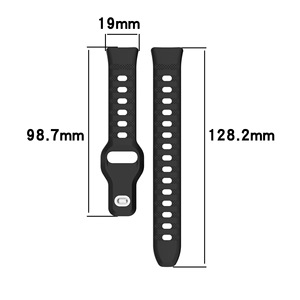 Prix usine 2025 Bracelet en caoutchouc souple pour <span class=keywords><strong>Huawei</strong></span> <span class=keywords><strong>Band</strong></span> 10 9 8 Bracelet de montre Bracelet de montre Sport en silicone Bracelet de montre - Product Image 3