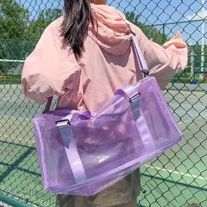 กระเป๋าเดินทางใสแบบพกพาขนาดใหญ่ น้ำหนักเบา กันน้ำ สำหรับว่ายน้ำ ออกกำลังกาย และกิจกรรมกลางแจ้ง ขายส่ง - Product Image 2