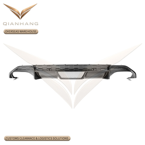 Diffuseur arrière en fibre de carbone style JC pour <span class=keywords><strong>A3</strong></span> S3 8Y berline 2021-2022 - Product Image 1