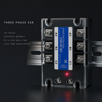 Relais statique triphasé AC/DC scellé à l'époxy, module de qualité industrielle 24V - 480V