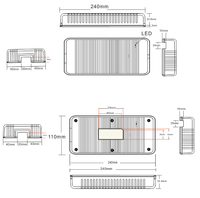 Alimentation de bureau 48V 12.5A AC/DC 600W avec connecteur MOLEX 8 broches