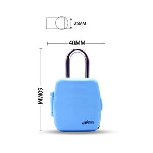 उच्च गुणवत्ता वाले मजबूत जस्ता मिश्र धातु सामग्री मिनी पैडलॉक वाटरप्रूफ स्मार्ट संयोजन लॉक उच्च सुरक्षा सुविधाओं के साथ हैंडबैग के लिए - Product Image 6