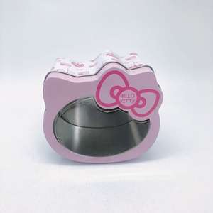 Venta al por mayor Reloj de posicionamiento para niños Embalaje Auriculares Bluetooth Regalo Hello Kitty Caja de hierro Hojalata Forma cuadrada - Product Image 4