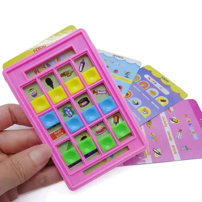 EPT Cheap educational toys kids learning memory card charts toys learning cards