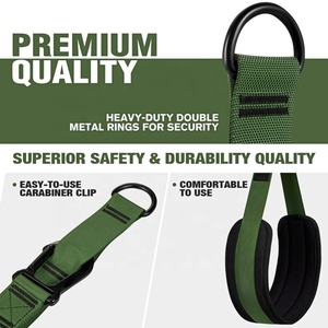 CZFIT LH2301 Bandas de Resistencia para Pilates con Doble Bucle, Bandas de Asistencia para Tracción, Bandas de Resistencia para Barra, Resistentes, Ajustables, Ligeras, de Tela - Product Image 4