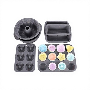 Juego de Repostería de Silicona de 56 Piezas, Resistente a Altas Temperaturas, Apto para Horno, Molde para Pastel con Bandeja para Tostadas y Molde para <span class=keywords><strong>Donuts</strong></span> - Product Image 2