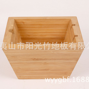 ชามไม้ไผ่และไม้จากโรงงานฝูเจี้ยน ชามสลัด ชามราเมนญี่ปุ่น ชามไม้ไผ่สีพื้น ภาชนะสำหรับใช้ในบ้าน - Product Image 4