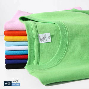 เสื้อยืดเด็ก CT0007 ผ้าคอตตอน 180gsm พิมพ์ลาย เสื้อยืดเปล่าเรียบๆ พร้อมโลโก้สั่งทำ สำหรับผู้ชาย ผู้หญิง และเด็ก - Product Image 6