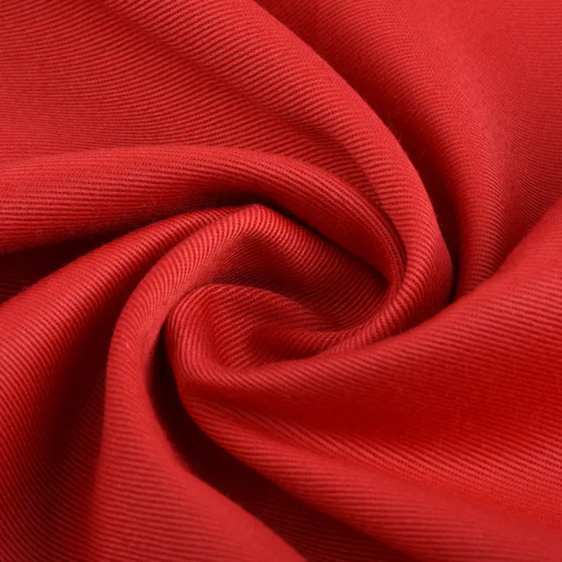 Cotton Twill Woven 21*21s 180gsm Density 108x58 Fabric for Workwear Clothes Uniform Bag