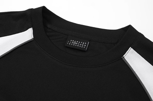 T-shirt da <span class=keywords><strong>Uomo</strong></span> Personalizzata in Cotone Pesante Oversize Stile Streetwear alla <span class=keywords><strong>Moda</strong></span> con Collo Tondo e Maniche Corte Hip-Hop - Product Image 4