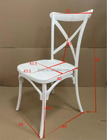 Großhandel Weißer Acryl-Stuhl für Veranstaltungen, Partys, Esstische, Schwarzer Kunststoff-Chiavari-Stuhl, Goldener Hochzeits-Phoenix-Stuhl