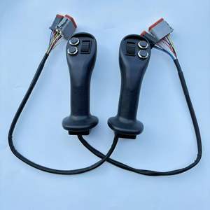 Pegangan tuas kontrol Carter dengan bagian penggali penutup debu berperekat untuk mesin konstruksi katup Aluminium - Product Image 1