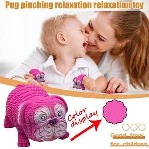 柔软的TPR无毒减压减压弹性动物拉伸挤压松软哈巴狗玩具 - Product Image 3