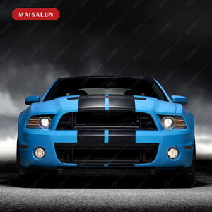 ชุดกันชนรถสำหรับ <span class=keywords><strong>Ford</strong></span> <span class=keywords><strong>Mustang</strong></span> 13-14อัพเกรด GT500ด้านหน้าและด้านหลังกระโปรงกระโปรงกันชนด้านข้างอุปกรณ์เสริมรถยนต์ - Product Image 5