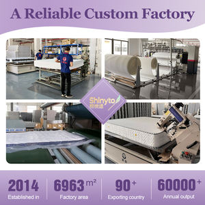 Shinyto S671-P materasso ibrido in tessuto a maglia Memory Foam ad alta densità confortevole in fibra di cotone silenzioso - Product Image 4