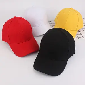Topi Baseball Mahkota Tinggi Multi Warna Dapat Disesuaikan Logo Kustom Olahraga Mode