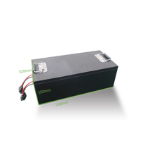 LiFePO4 Traktionsbatterie 48V 52V 60V 72V 30Ah 40Ah 50Ah 60Ah 72V E-Bike Akku mit BMS 1000W 1500W 2000W Batterieboxen und Halterungen