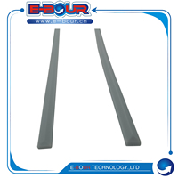 Pieds en caoutchouc pour ordinateur portable 15S-DU 15S-DR 15S-DY 15-DW 15-GW TPN-C139 250 255 256 G8, bandes antidérapantes, gris, 2 pièces