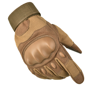 Botas Tácticas DFG1110 Marrón, Negro y Verde, Nueva Versión, con Protección Rígida en los Nudillos y Guantes de Seguridad - Product Image 1